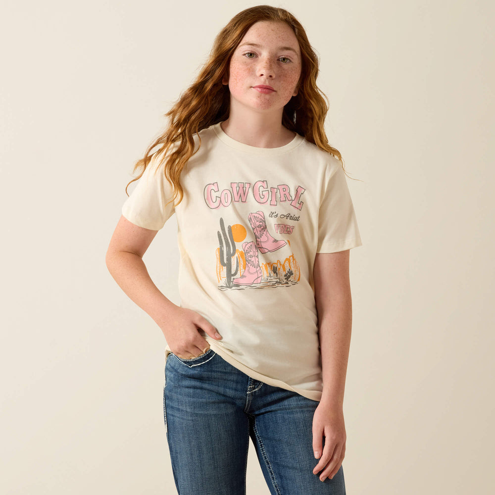 Kids Ariat Cowgirl Vibes T-Shirt | Ariat us