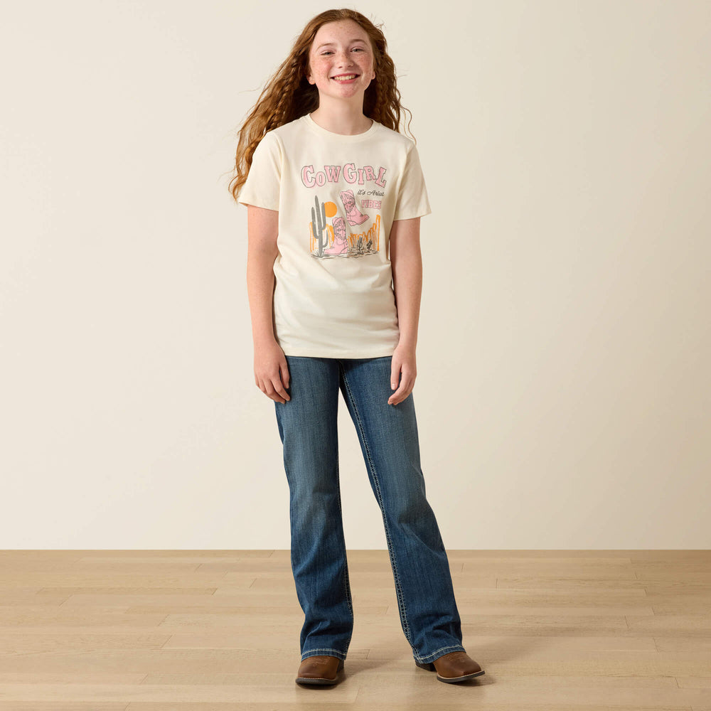 Kids Ariat Cowgirl Vibes T-Shirt | Ariat us