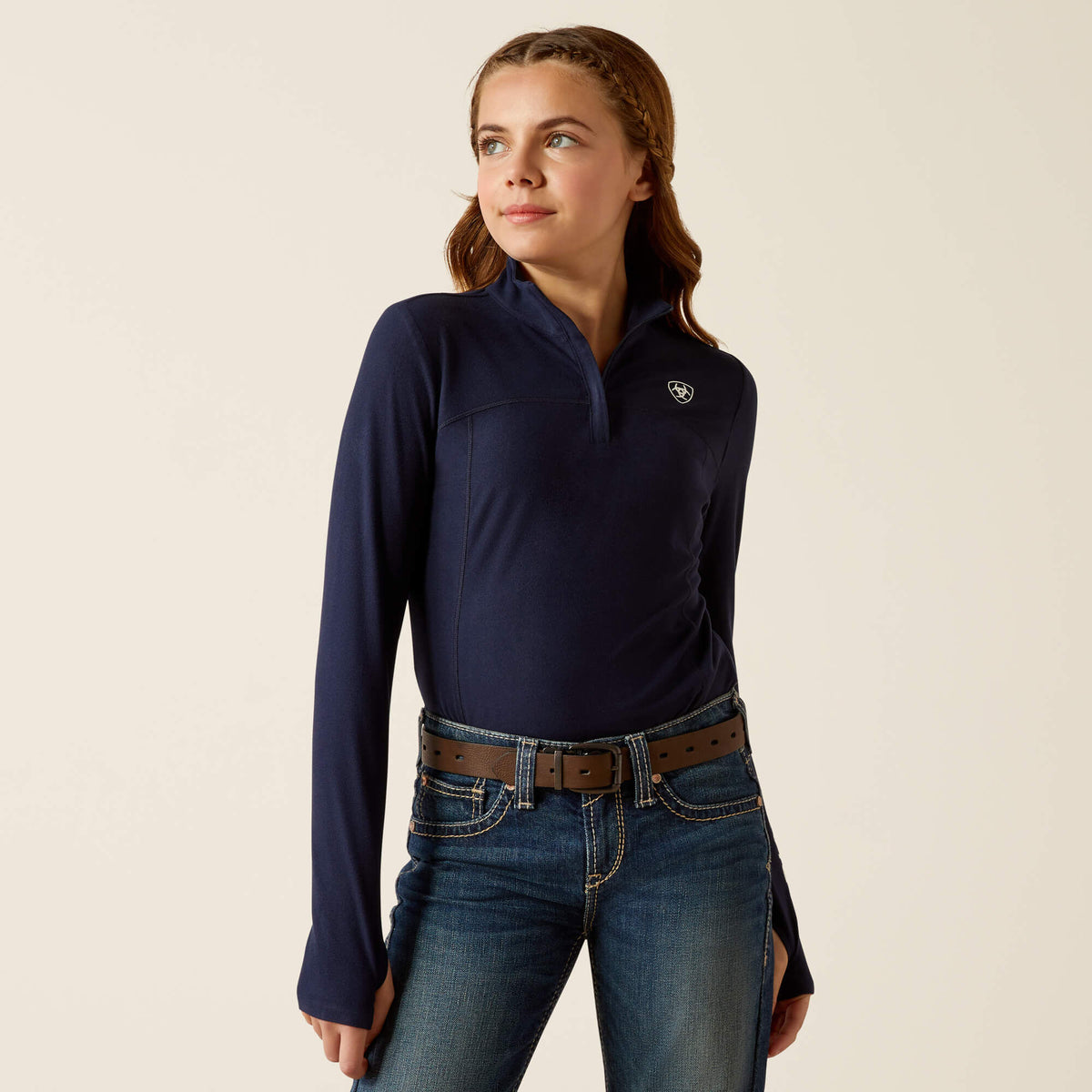 Kids Lowell 3.0 1/4 Zip Baselayer | Ariat near me