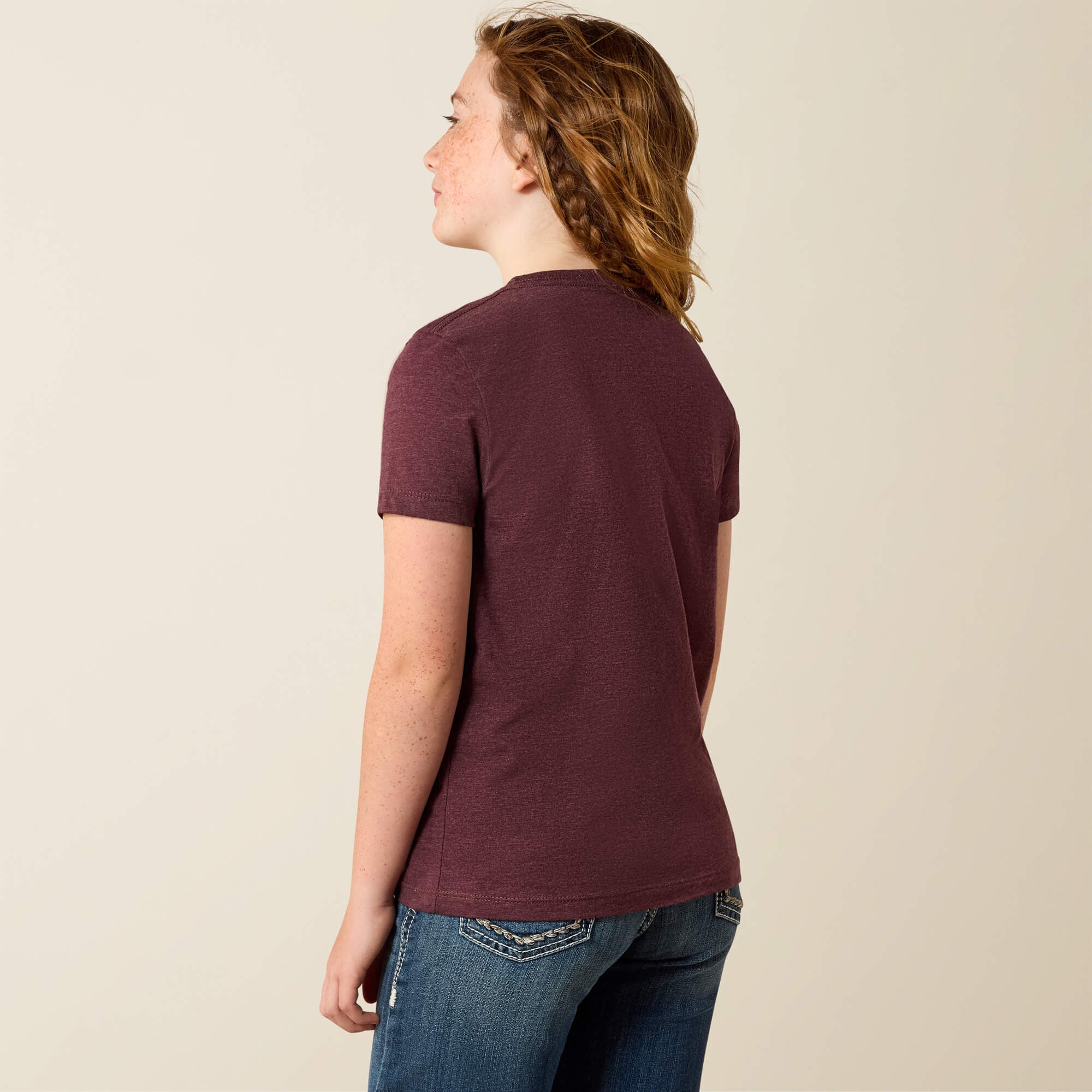 Kids Ariat Skulls Florals T-Shirt | Ariat Outlet