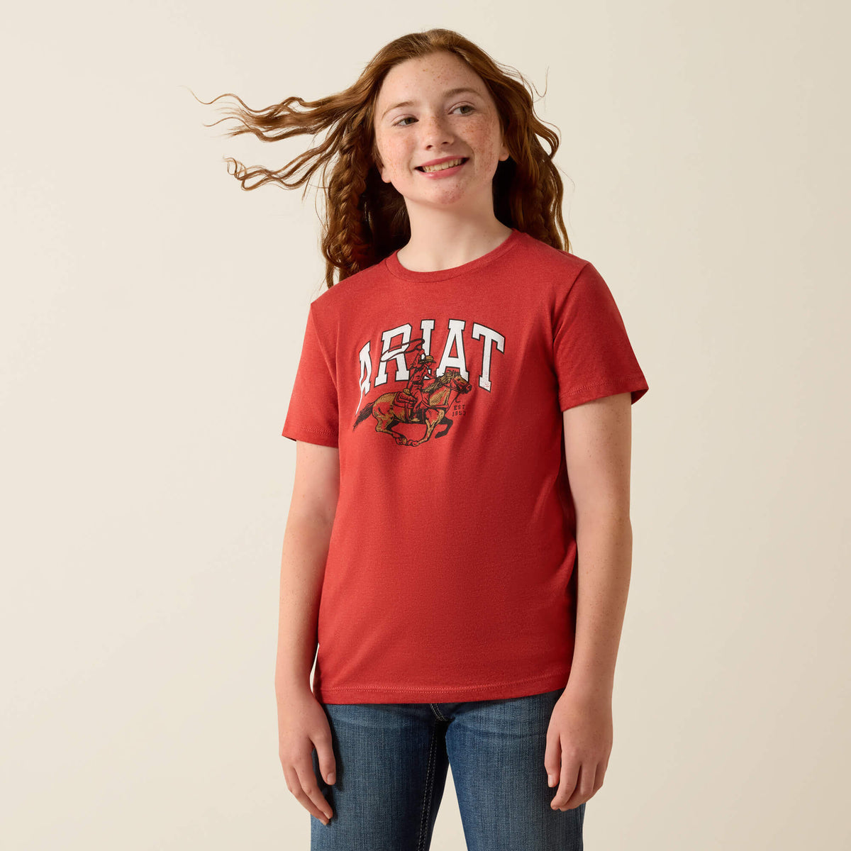 Kids Ariat Cowgirl Rider T-Shirt | Ariat for sale