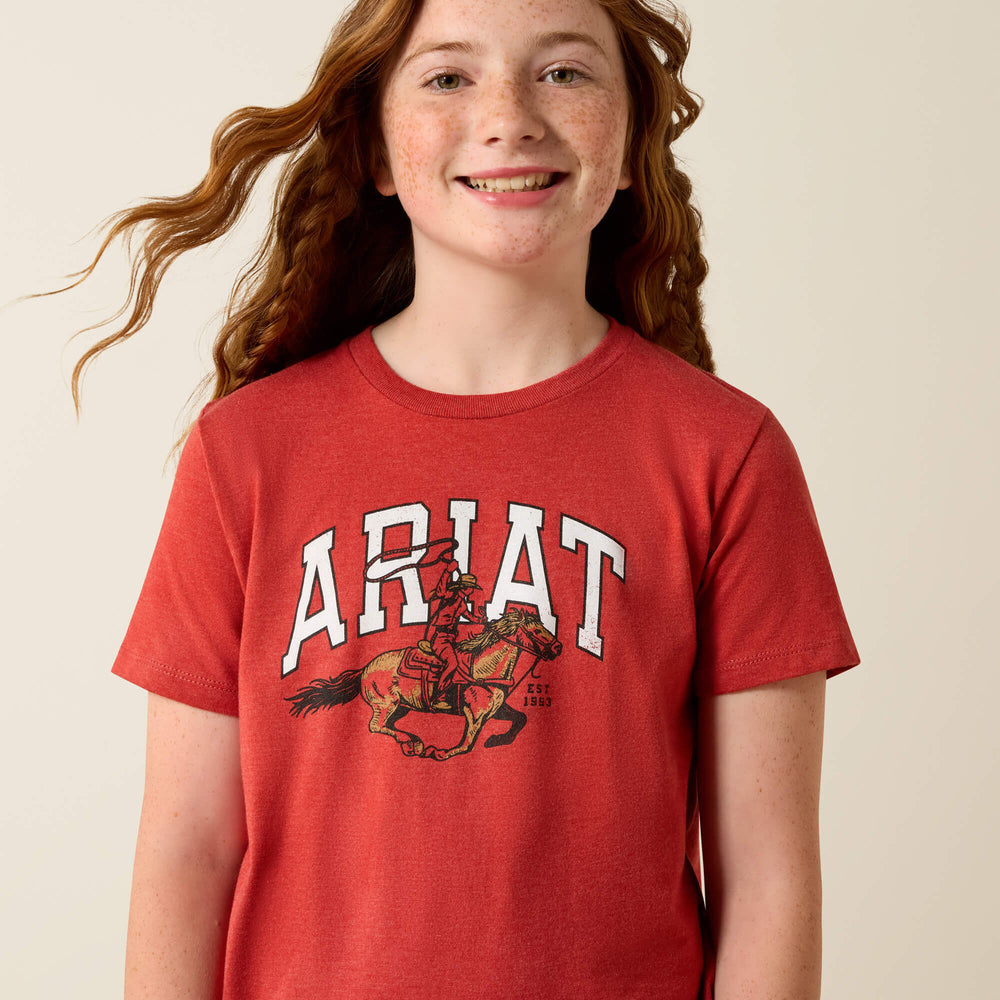 Kids Ariat Cowgirl Rider T-Shirt | Ariat for sale