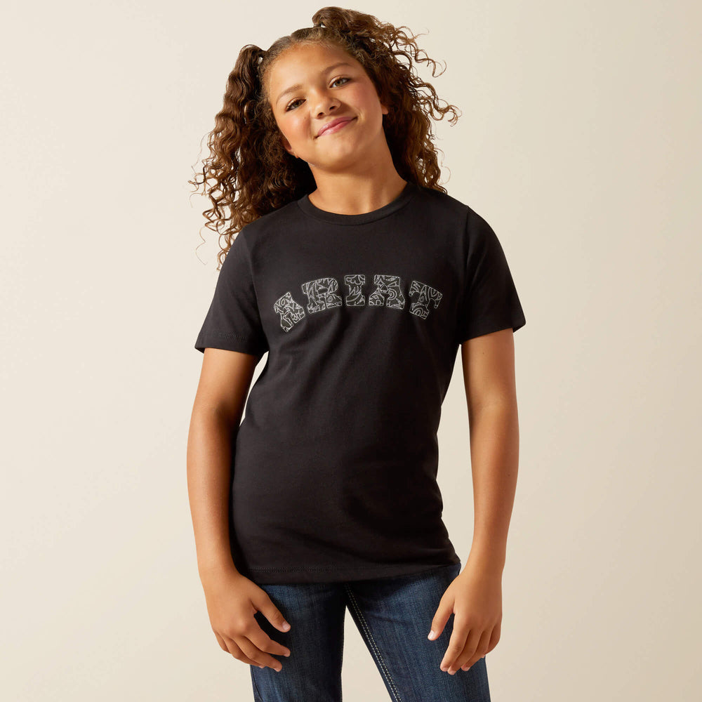 Kids Ariat Boot Stitch Logo T-Shirt | Ariat Outlet