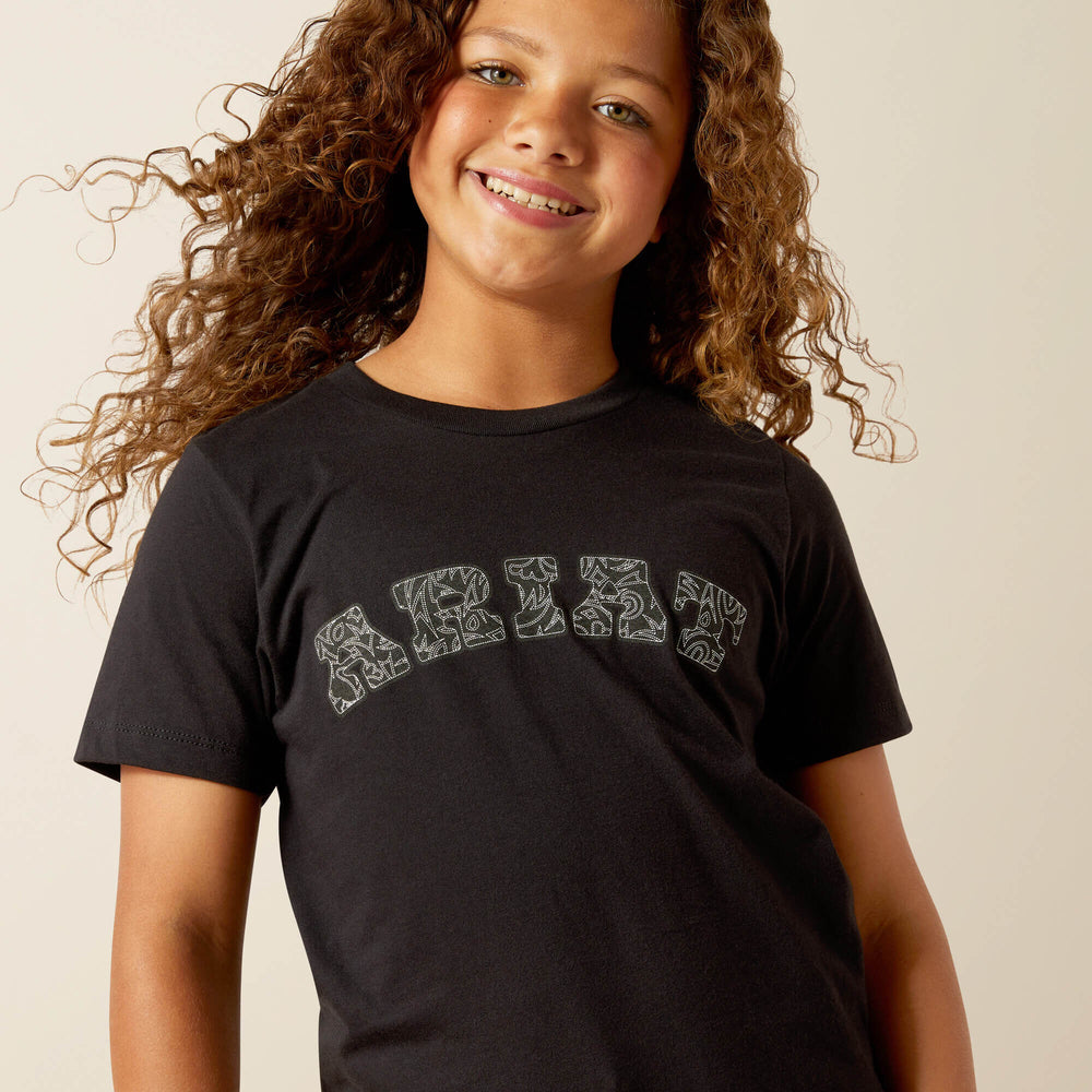 Kids Ariat Boot Stitch Logo T-Shirt | Ariat Outlet