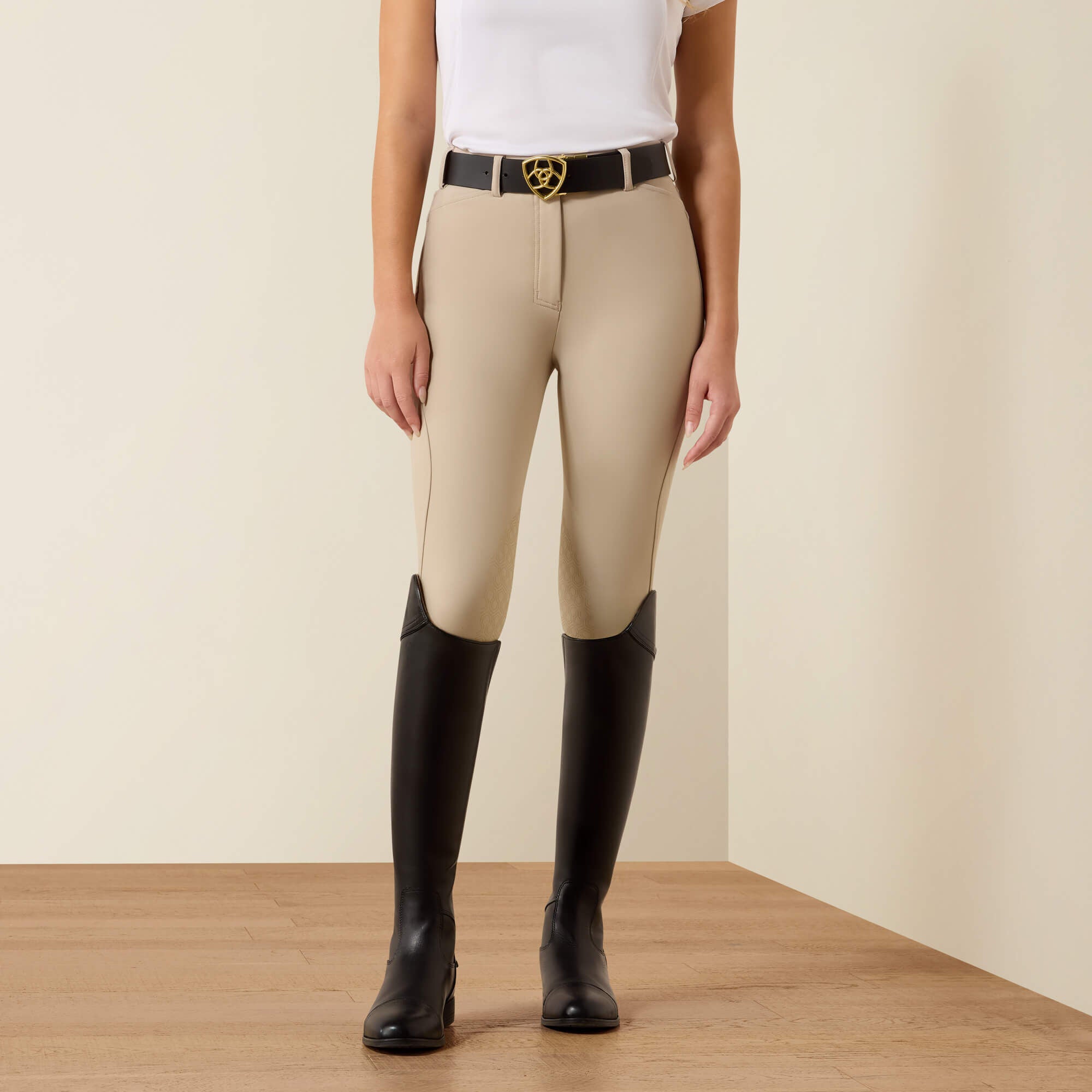 Kids|Trends Tri Factor EQ Grip Knee Patch Breech | Ariat us
