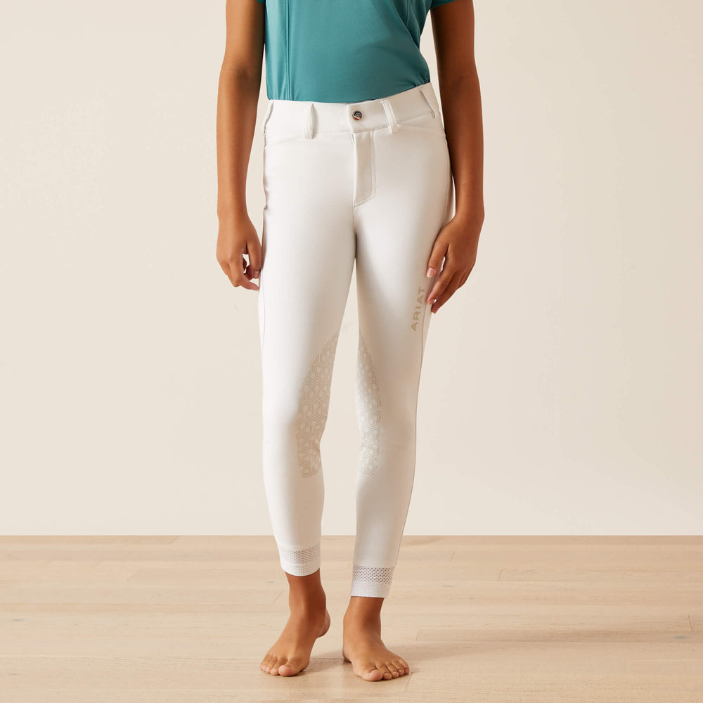 Kids Tri Factor Grip Knee Patch Breech | Ariat