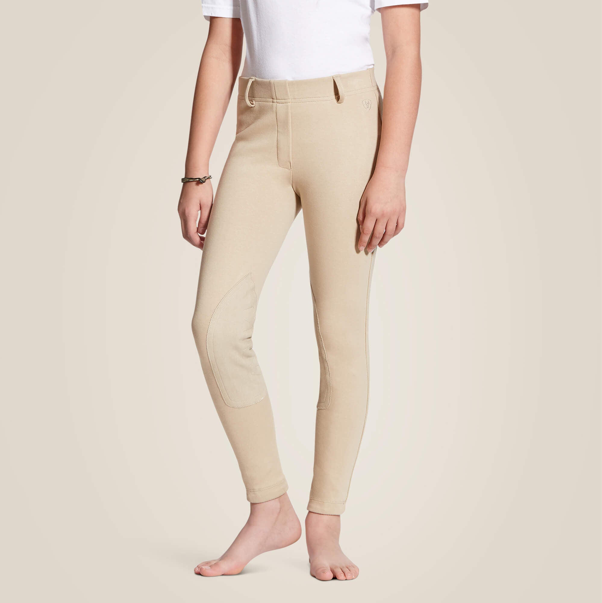 Kids Heritage Knit Knee Patch Breech | Ariat us