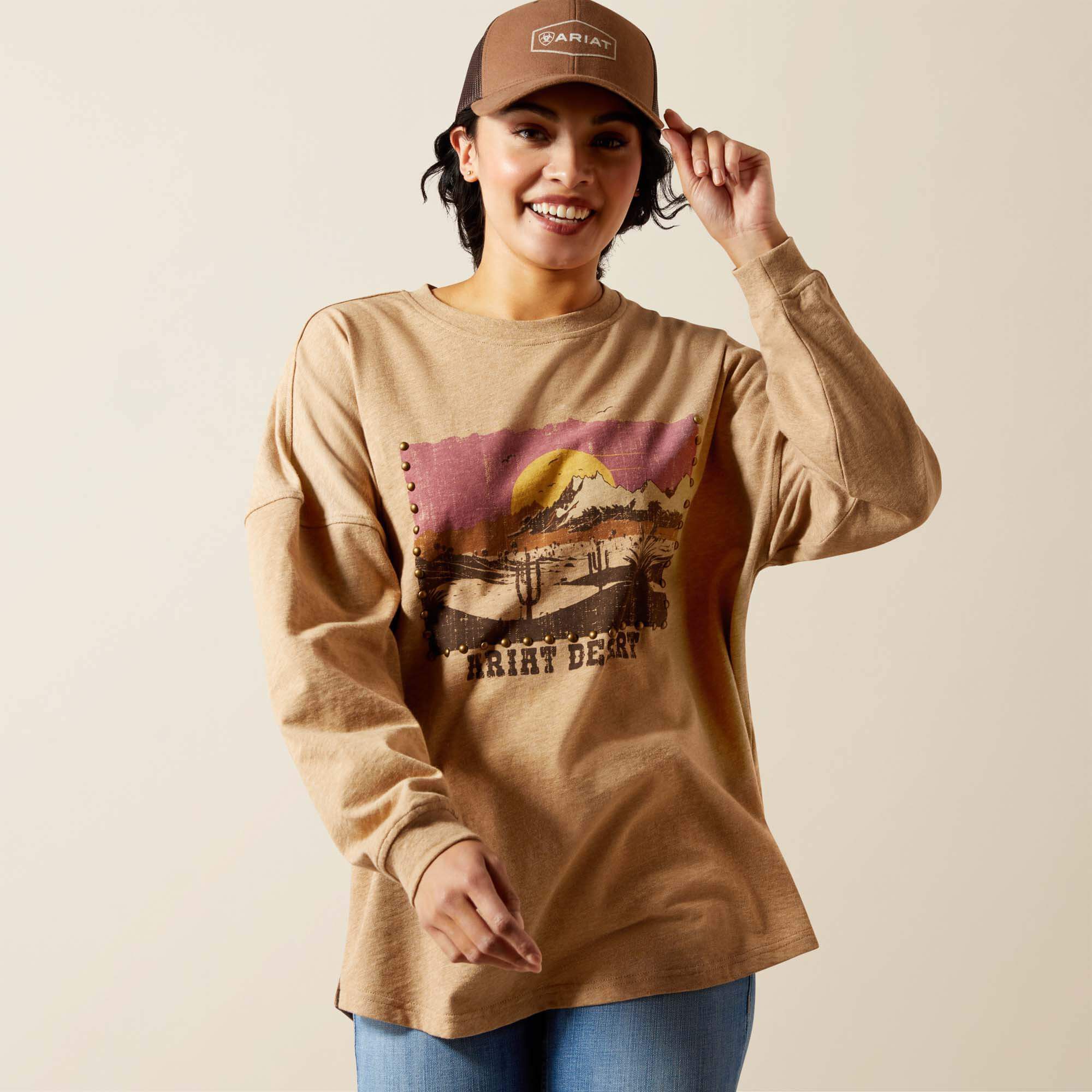 Trends Canvas Oversized T-Shirt | Ariat us