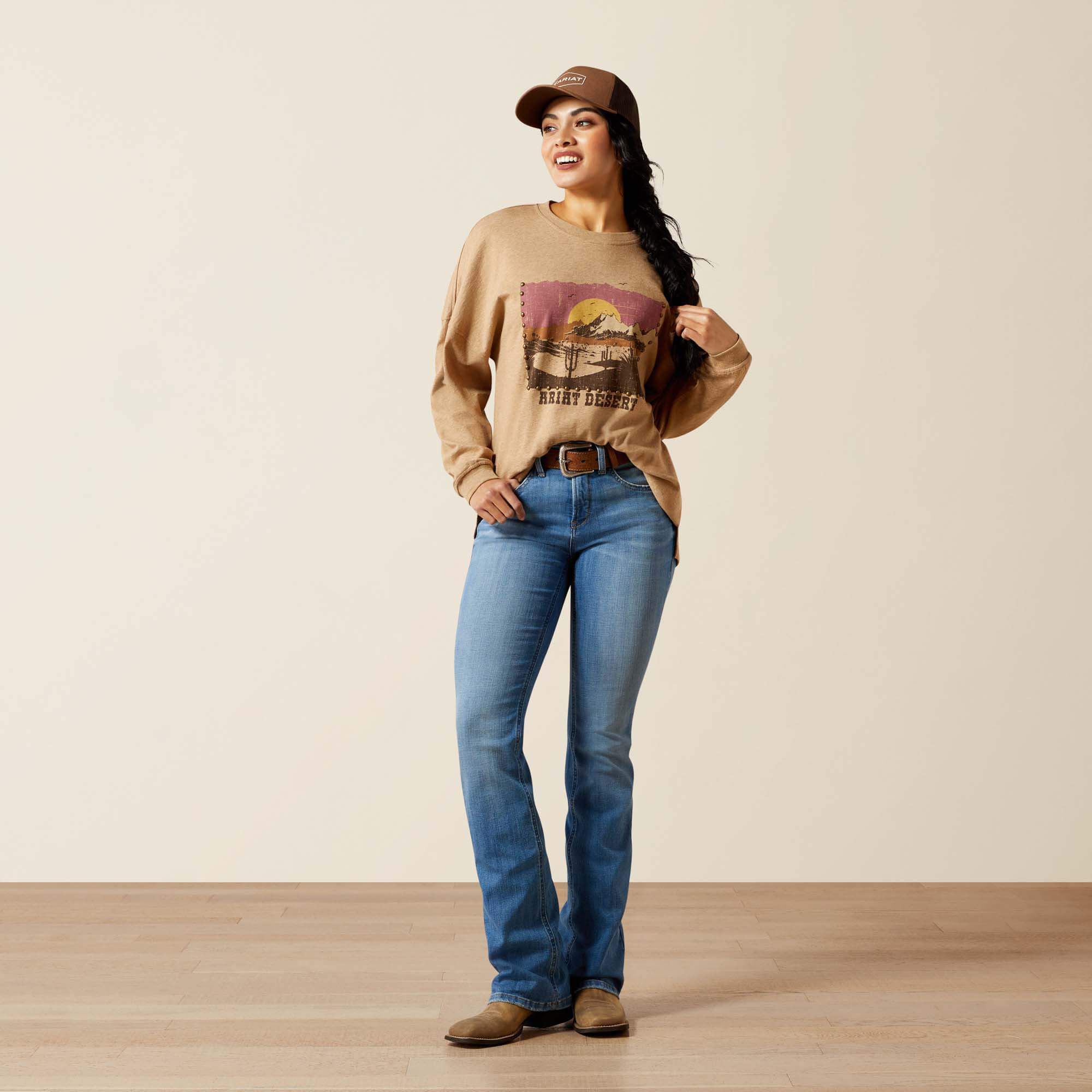 Trends Canvas Oversized T-Shirt | Ariat us