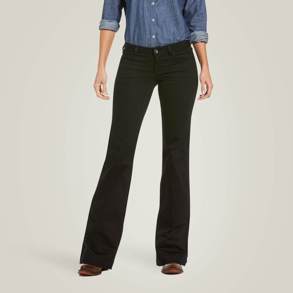 Trends Trouser Mid Rise Forever Wide Leg Pant | Ariat on sale