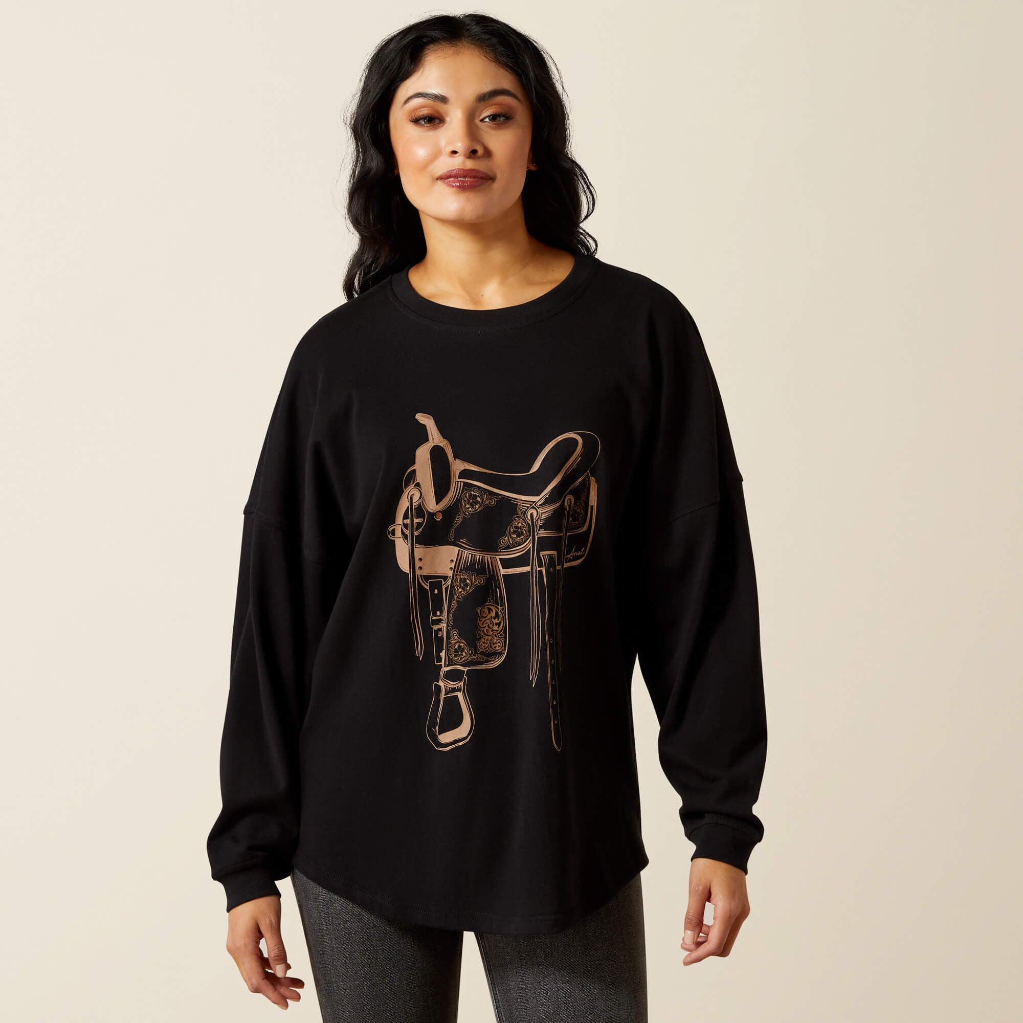 Trends Canvas Oversized T-Shirt | Ariat Discount
