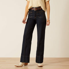 Trends Ultra High Rise Tomboy Western Utility Wide Leg Jean | Ariat Outlet