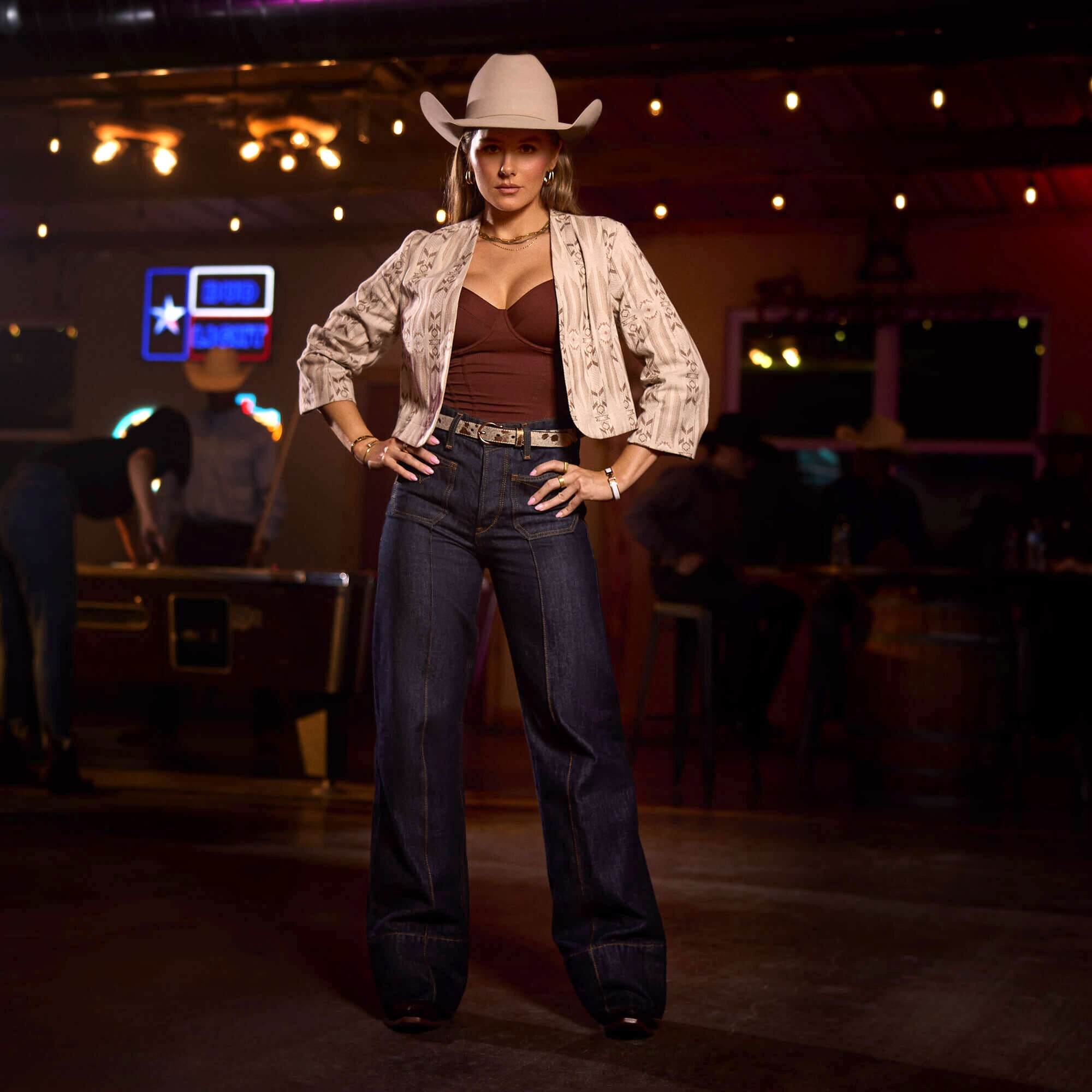 Trends Ultra High Rise Tomboy Western Utility Wide Leg Jean | Ariat Outlet