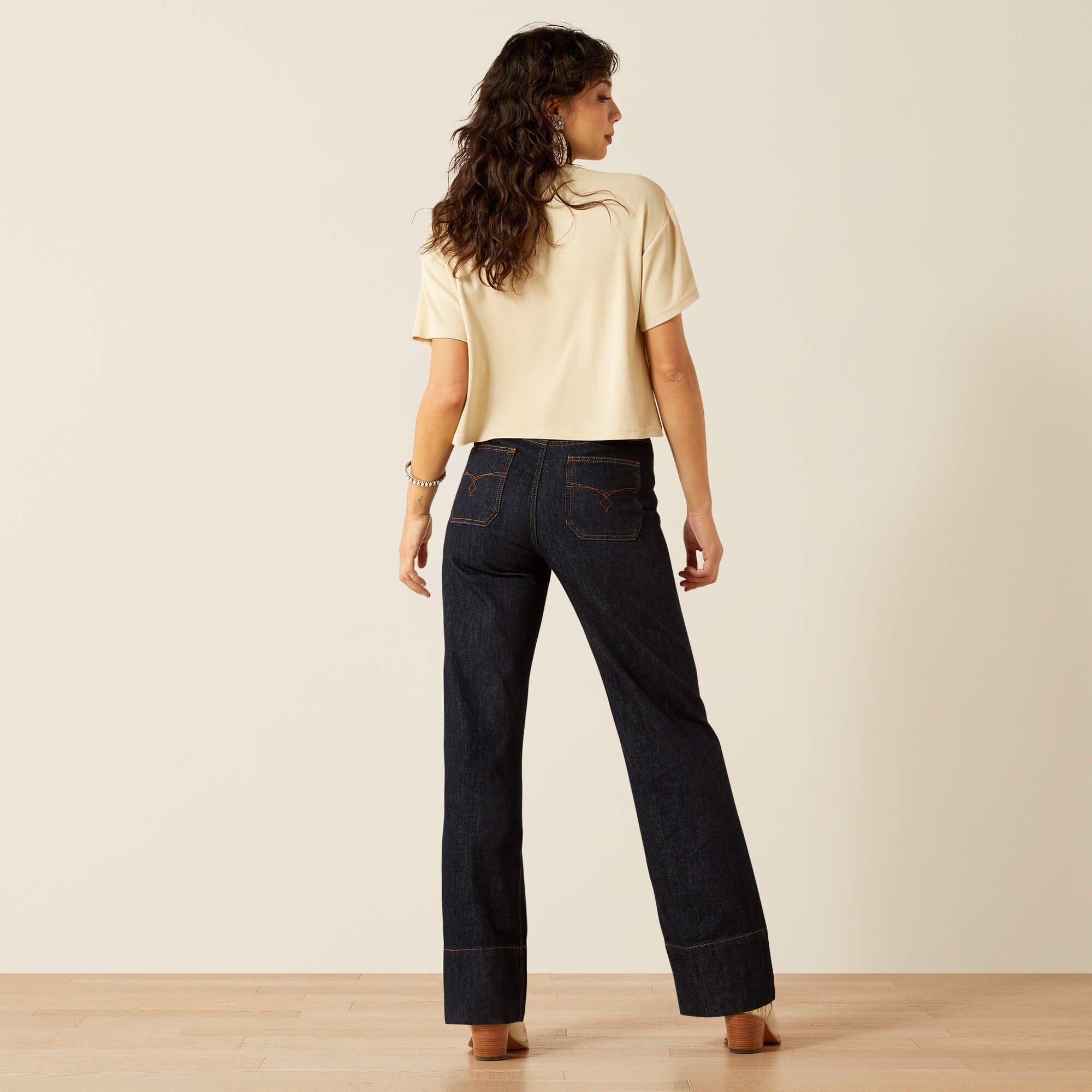 Trends Ultra High Rise Tomboy Western Utility Wide Leg Jean | Ariat Outlet