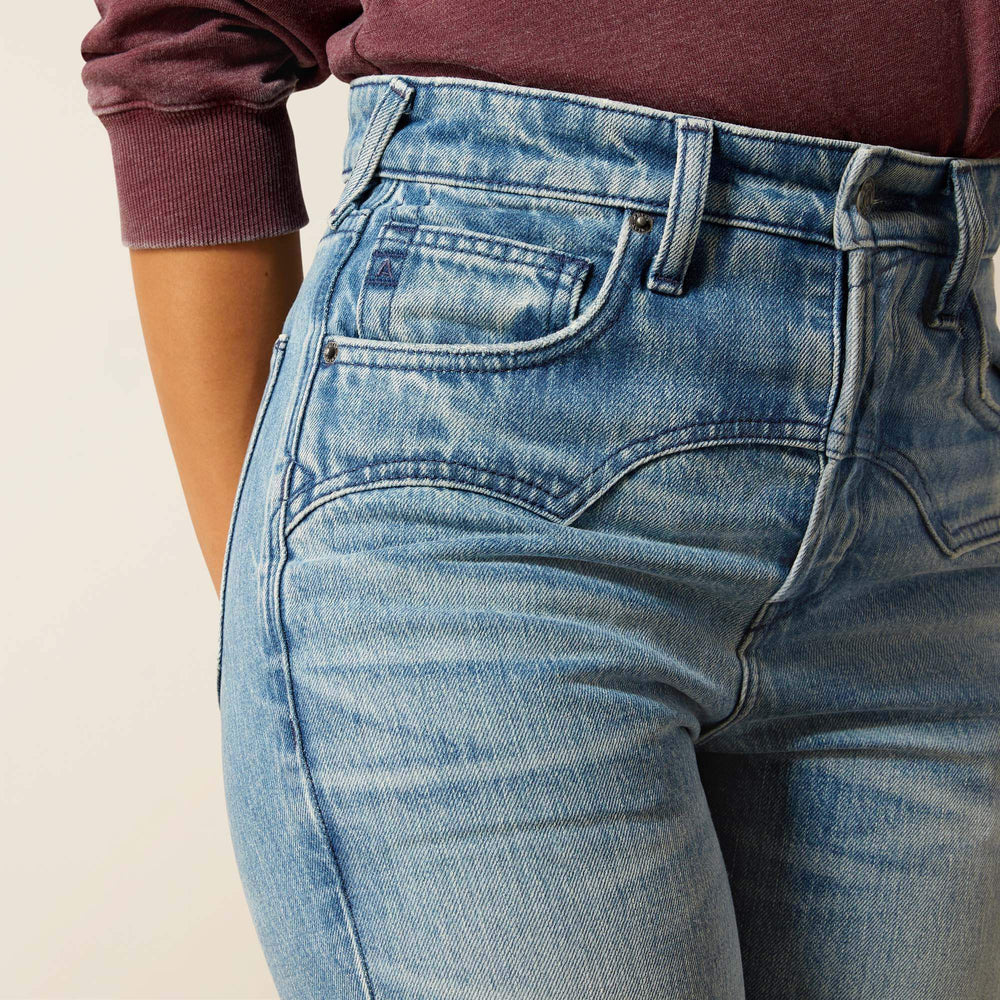 Trends Ultra High Rise Cheyenne Yoke Tomboy Straight Leg Jean | Ariat for sale